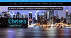 Desktop Screenshot of chelsealighting.com